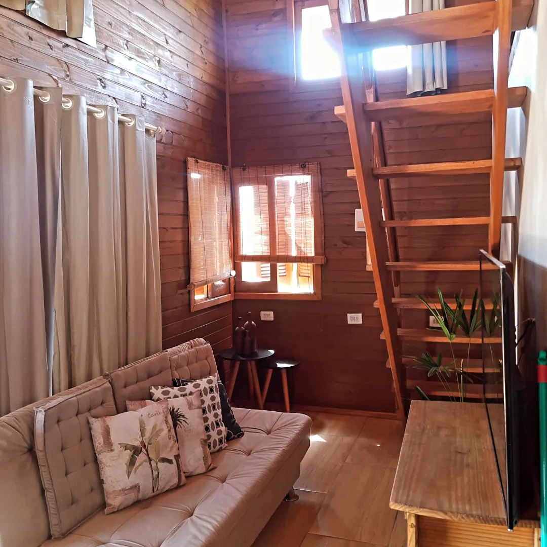 Espaço interno iluminado